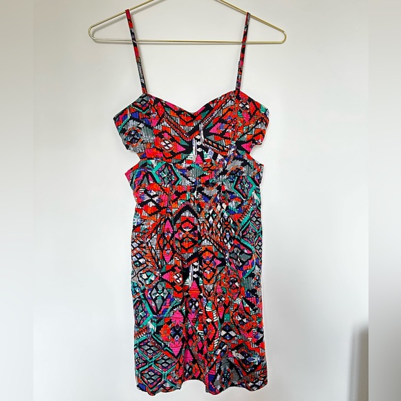 Material Girl geometric print dress - Picture 5 of 6